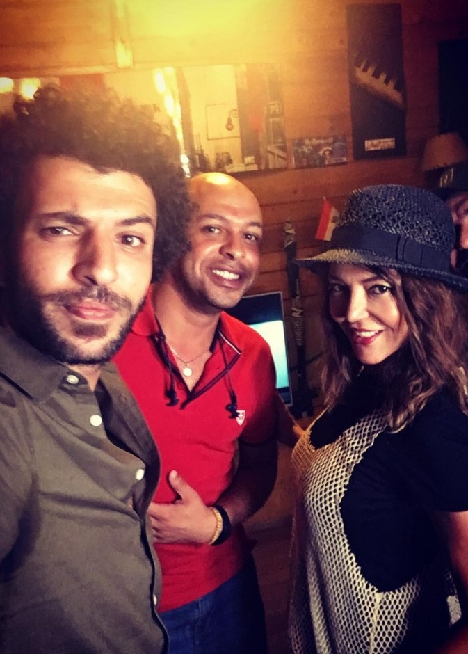 سميرة سعيد في الاستديو