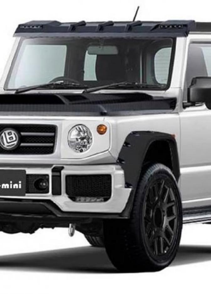 شركة Liberty Walk تضع لمساتها على طراز العام 2019 من سيارة سوزوكي جميني