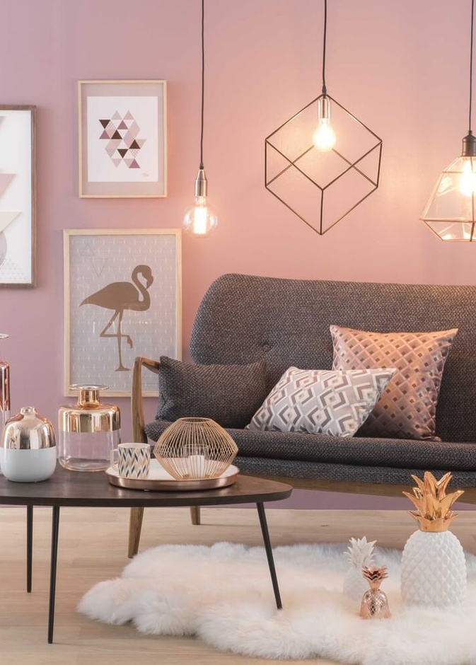 غرفة معيشة مودرن 