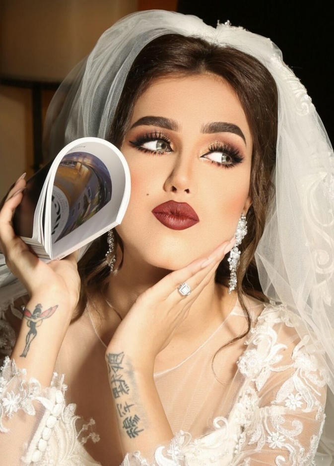 من مكياج العرايس من خبيره التجميل زينب الدرويش
