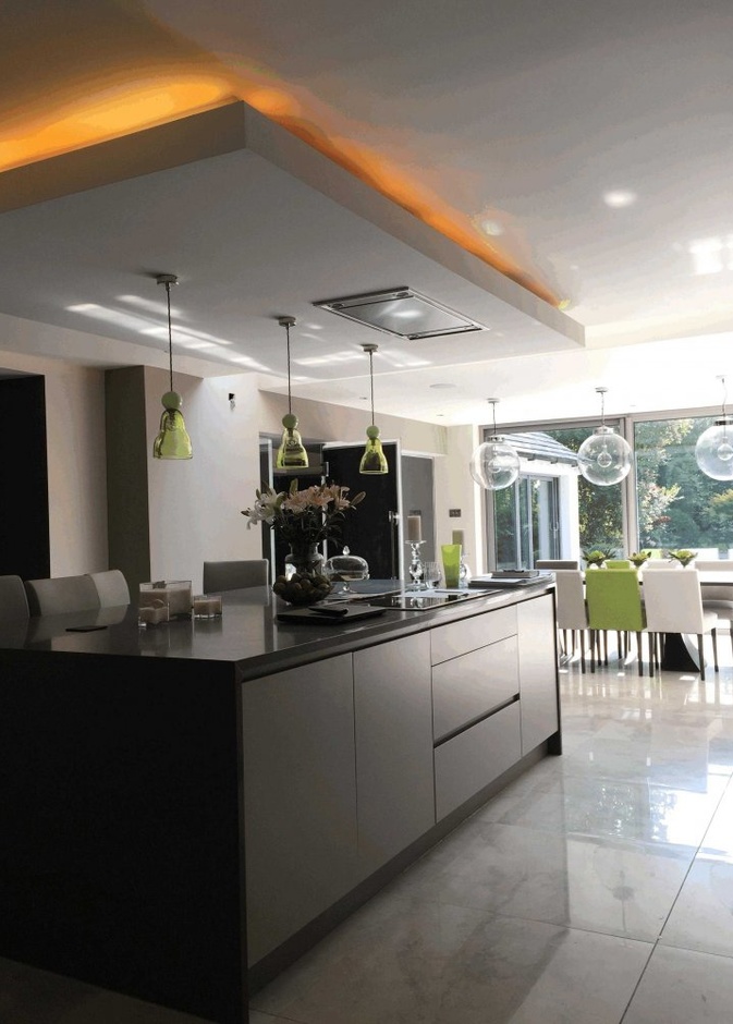 جبس بورد بسيط من مميزات المطابخ العصرية