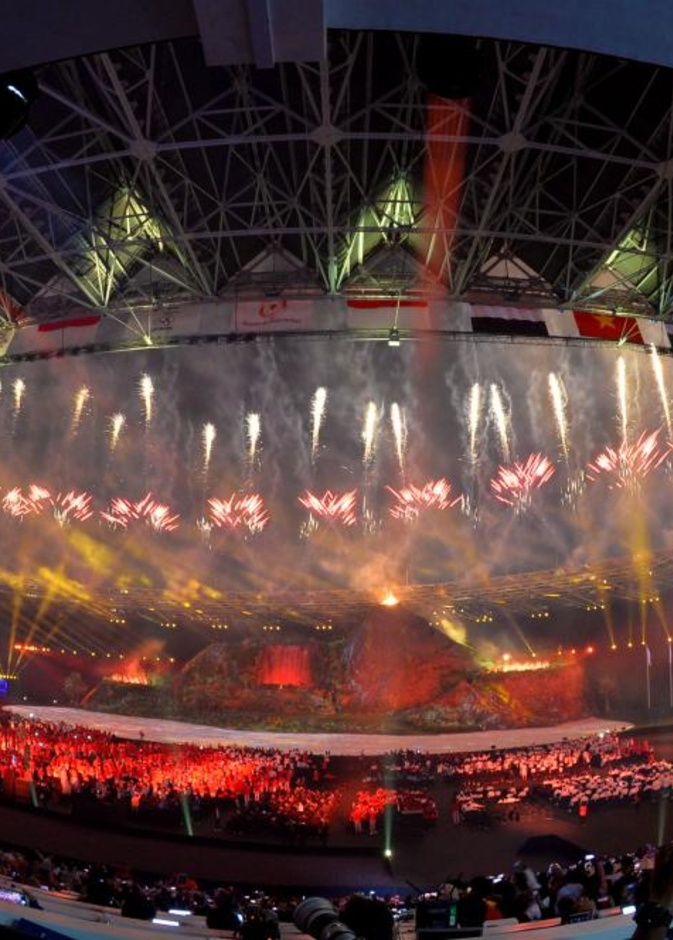 افتتاح دورة الألعاب الآسيوية 2018