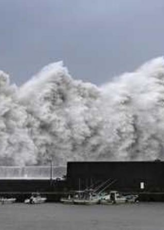 اليابان تعلق جميع رحلات الطيران والقطارات بسبب الاعصار جابي