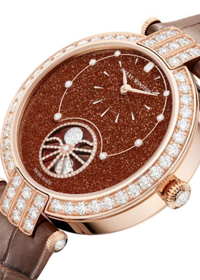 Premier Precious Moon Phase Automatic 36mm باللون الأزرق الداكن