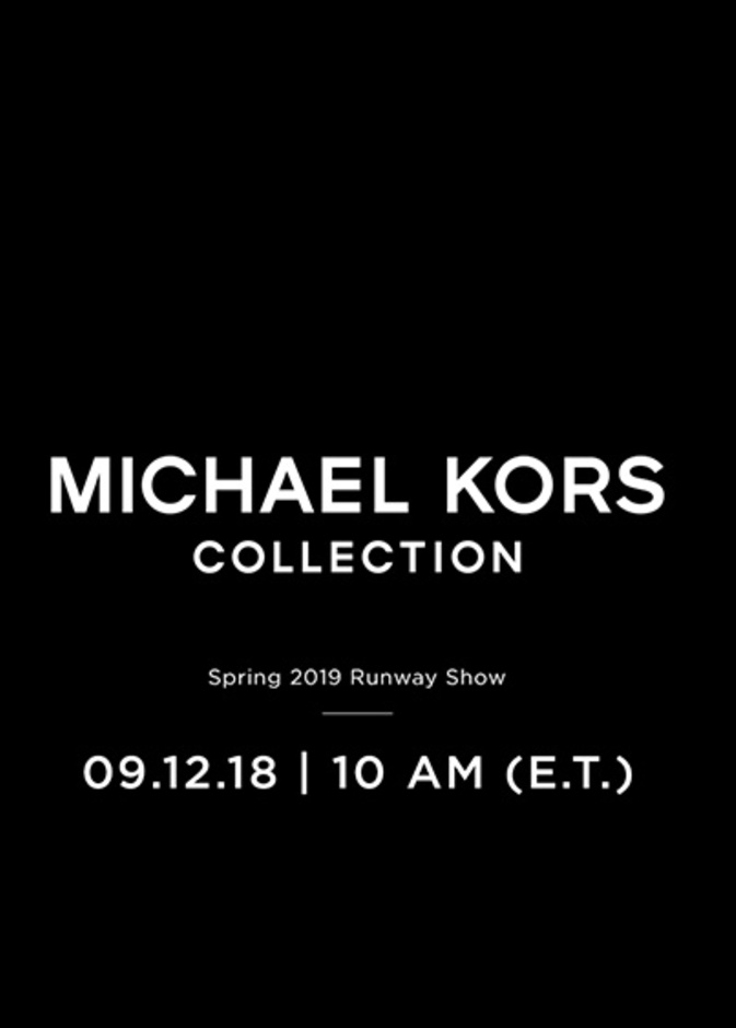 بث مباشر من نيويورك لعرض أزياء Michael Kors لربيع صيف 2019