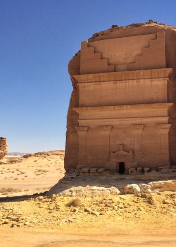 حجر اثري من شمال شرق مدينة الرياض