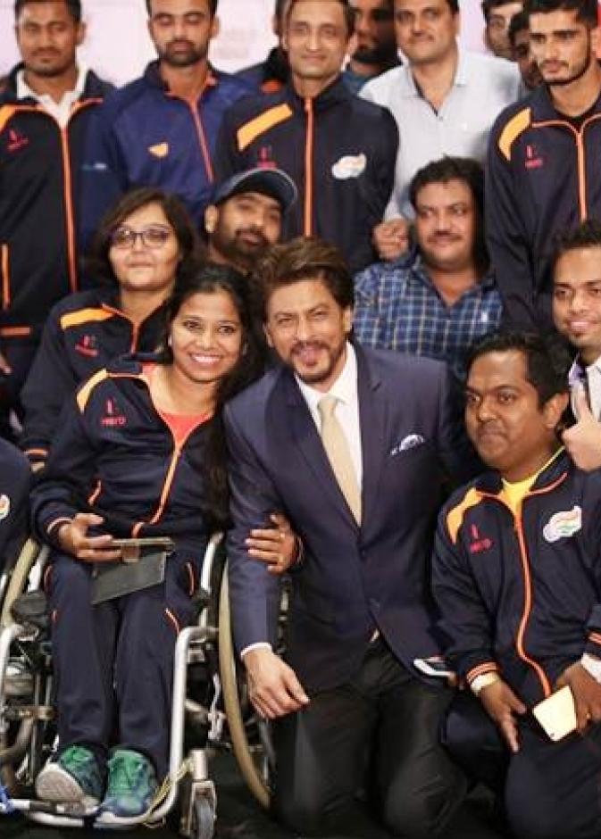 شاروخان وسط البعثة الهندية