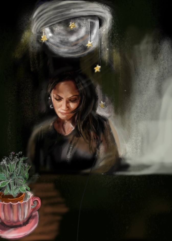  مقابلة مع الرسامة ولاء الصرامي
