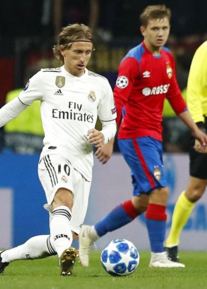 لوكا مودريتش فشل في إنقاذ ريال من الخسارة