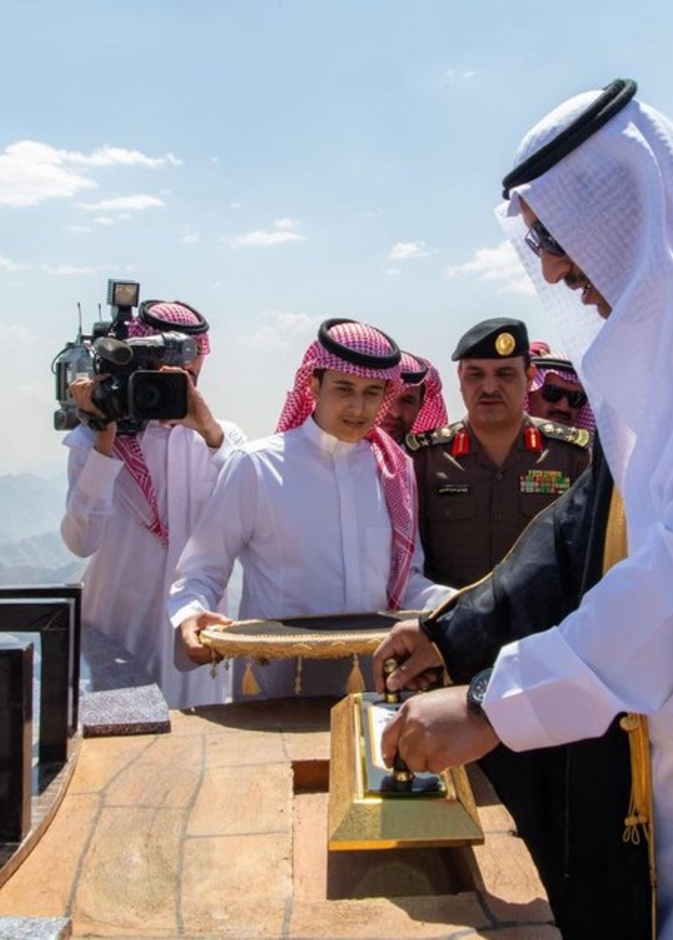 تدشين منتجع ليدي كلاودز السياحي في الباحة 