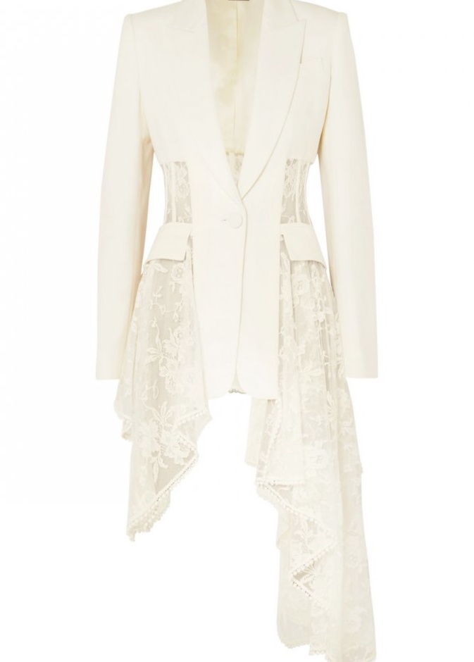 جاكيت من ALESSANDRA RICH من الساتان