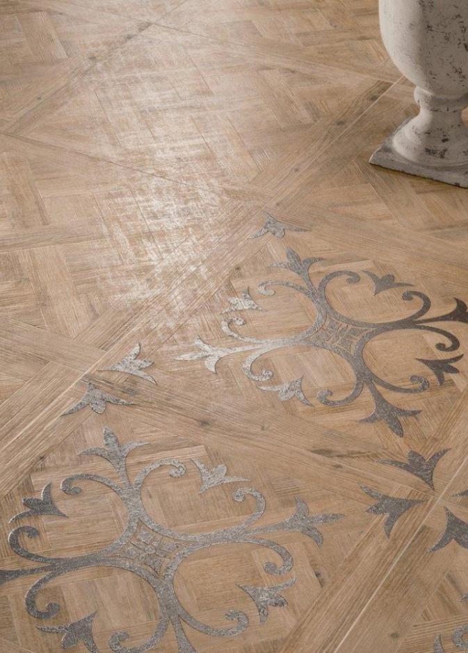 جمال ألوان الخشب في تصميم أرضية المنزل الأنيقة