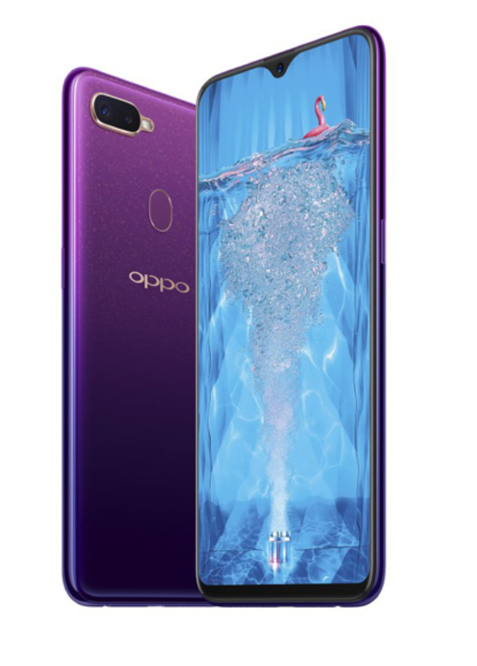 OPPO تطرح F9 الجديد باللون الأرجواني الرائع Starry Purple في الإمارات