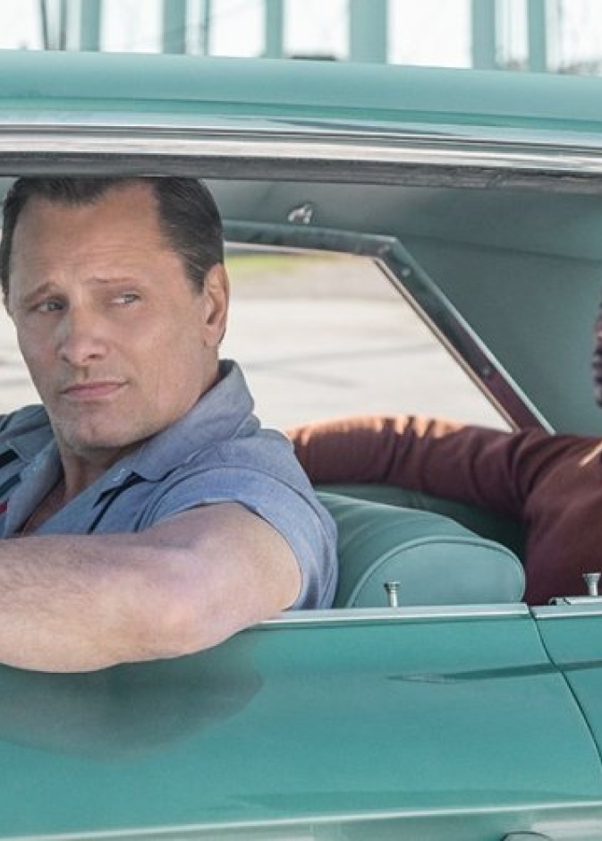 مشهد من فيلم "كتاب أخضر Green Book"