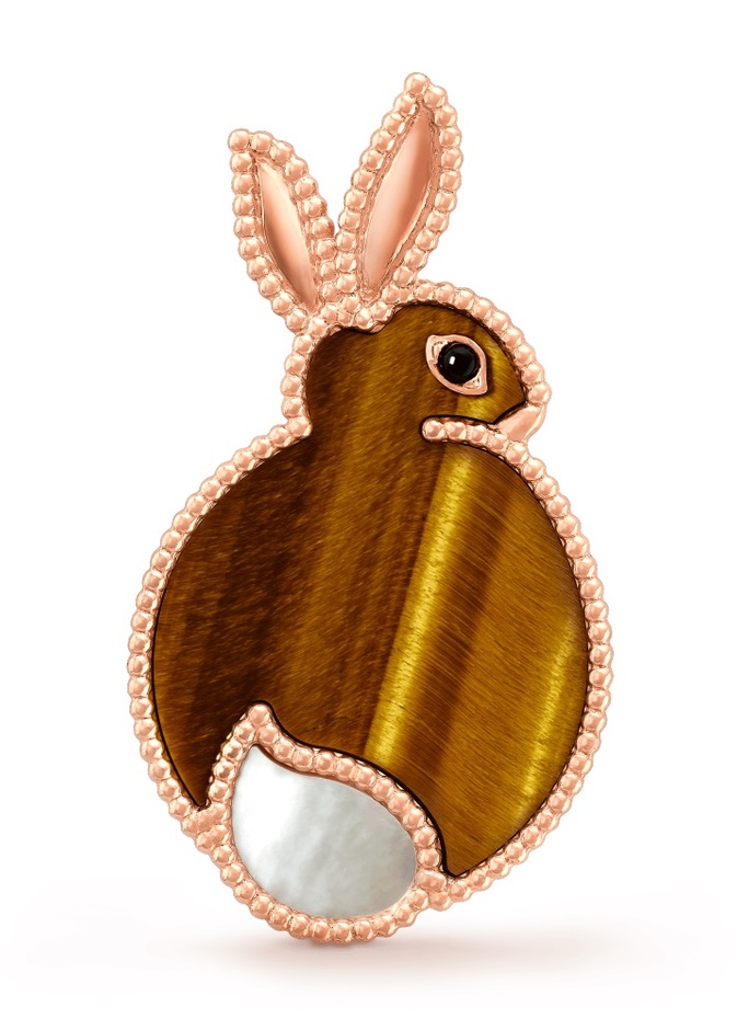  خاتم بوميلاتو من الذهب وعين النمر