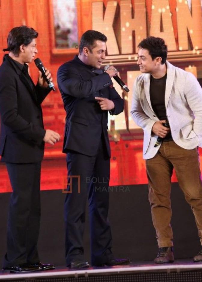 عامر خان يقول شاروخان نجم حقيقي ولا أنافس سلمان خان.