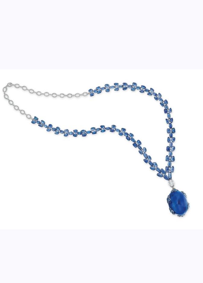 أكبر ياقوتة زرقاء مصقولة من دون أوجه في العالم بمزاد "كريستيز"