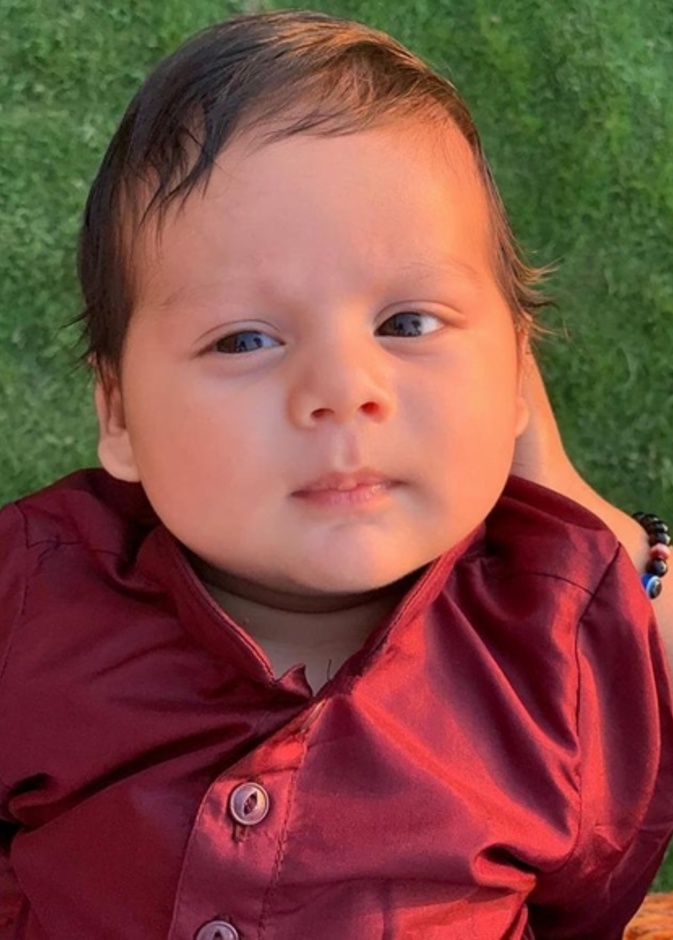 زين كابور ولد في سبتمبر 2018