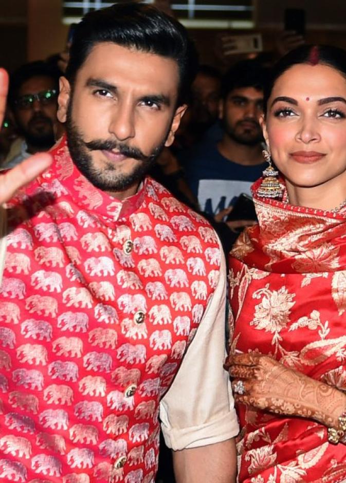 احتفالات رانفير سينغ وديبيكا بادوكون بزفافهما مستمرة
