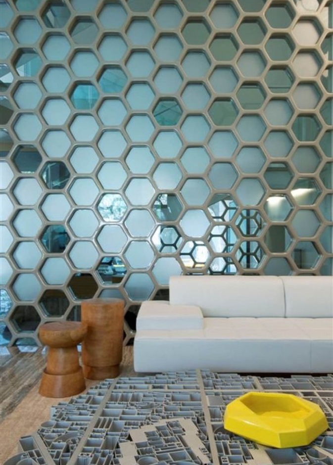 تصاميم جبسية ثلاثية الأبعاد لجدار غرفة النوم العصرية