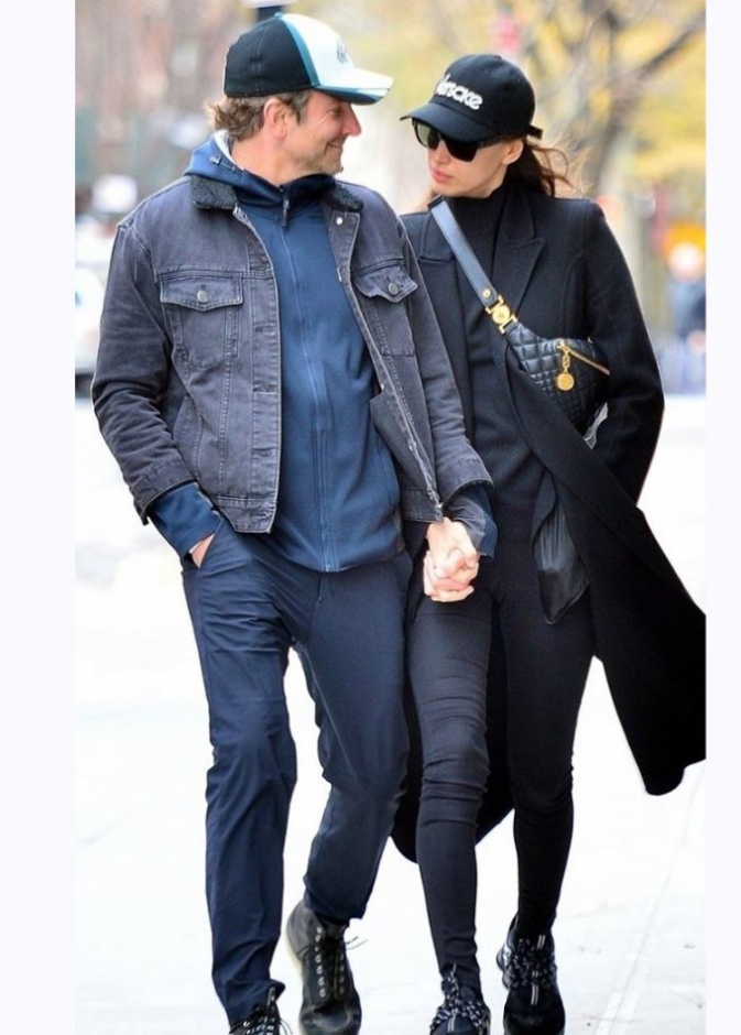 برادلي كوبر وإيرينا شايك خلال جولة رومانسية في شوارع نيويورك