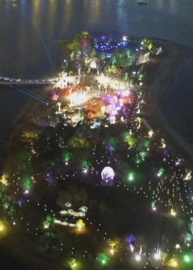 اكتشفا انواع الفراشات خلال شهر العسل في جزيرة النور