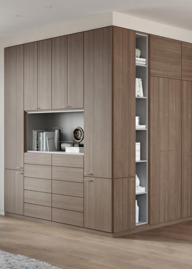  أبواب السحب تناسب الخزائن الجدارية في غرف النوم