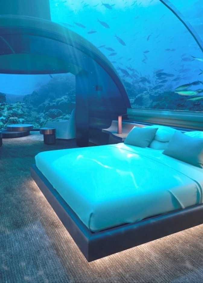 ذو موراكا اول فيلا في العالم تحت الماء