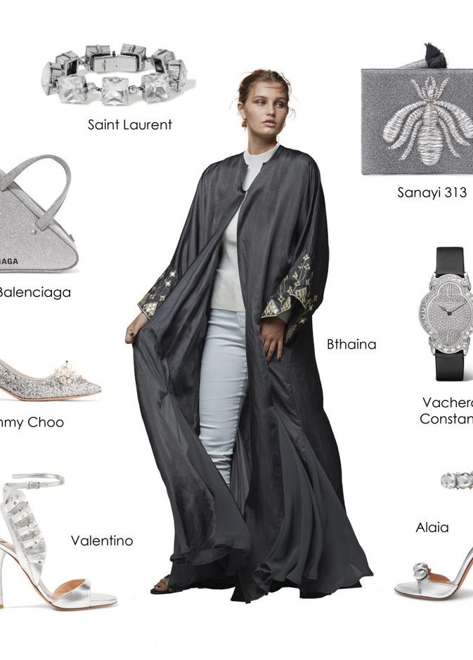 هدوء رمادي في تنسيقة مميزة