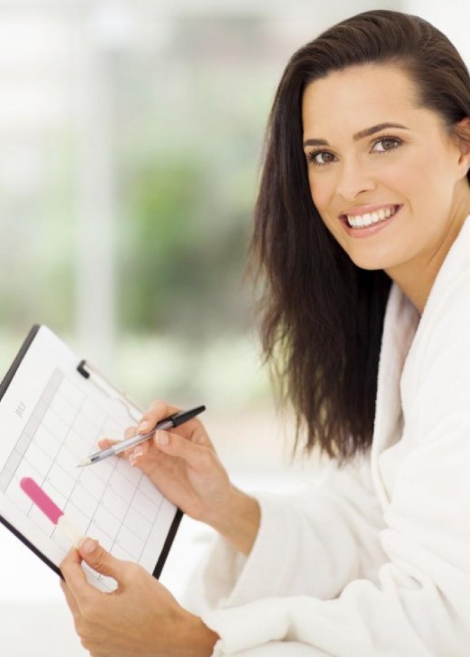 دوّني تاريخ أول الدورة على ورقة او على هاتفك