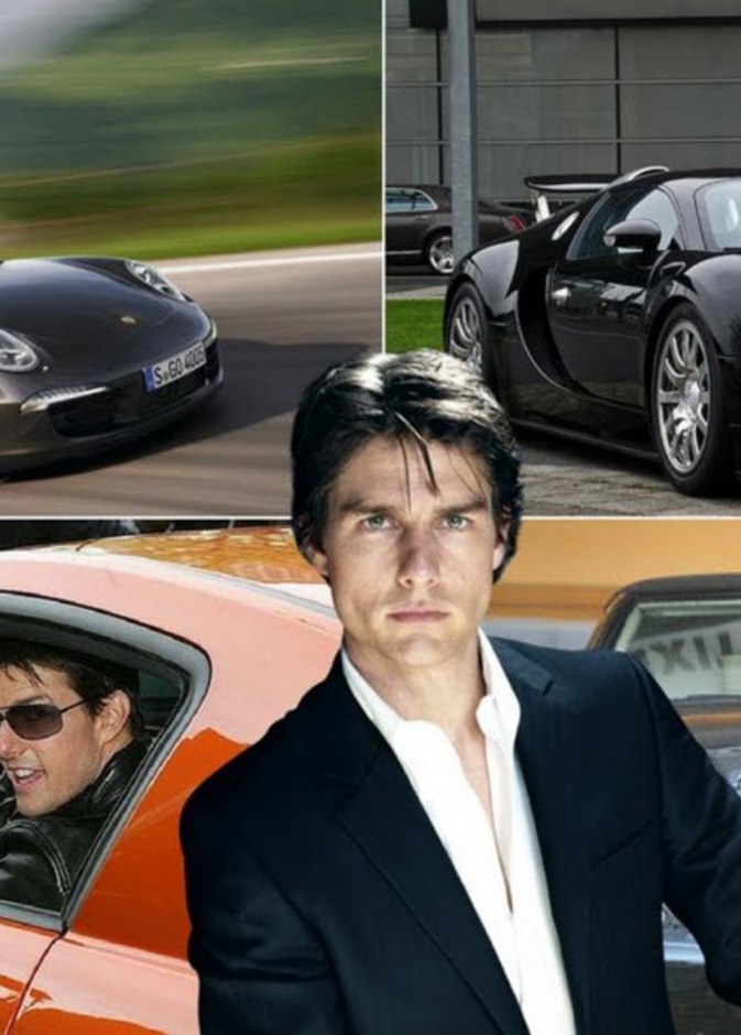 مرآب رجل "المهمة المستحيلة" السينمائي الأمريكي المشهور توم كروز يضم العديد من السيارات الفارهة والكلاسيكية