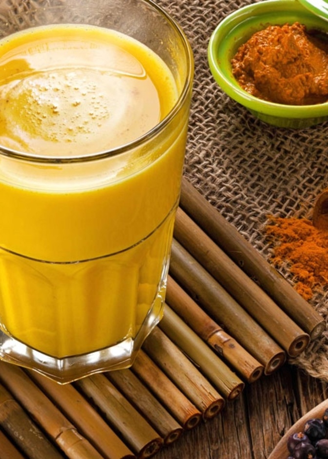 استفيدي عزيزتي من مكونات أخرى مع الحليب والكركم لتخسيس الوزن