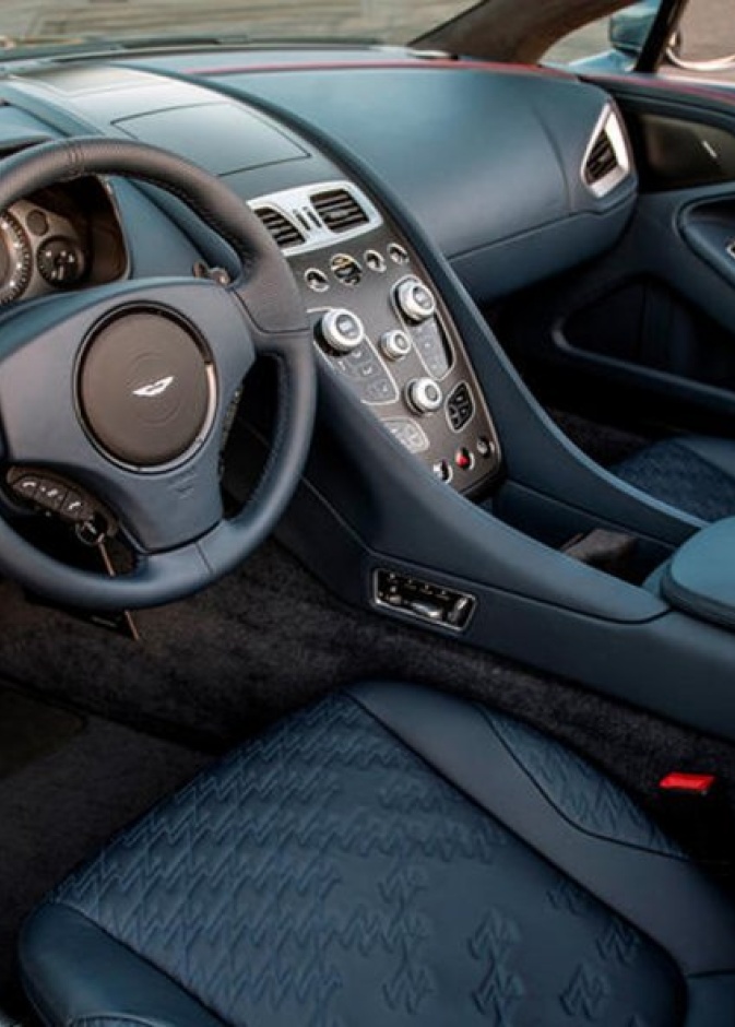 التصميم الداخلي للسيارة