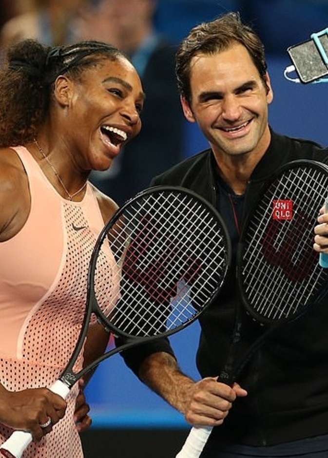 تاريخ سيرينا وليامز وروجر فيدرير في عالم التنس
