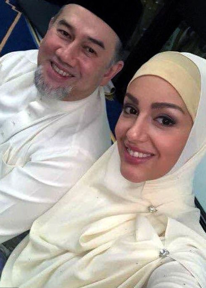 من زفاف ملك ماليزيا