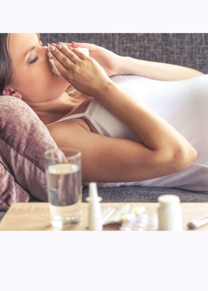  طرق وقاية الحامل من الإصابة بالنزلات الشعبية