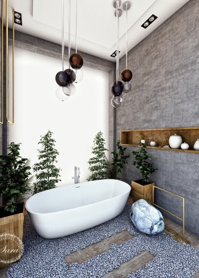 جانب من أعمال المصممة الداخلية سارة المنيخر