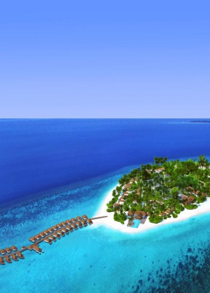 جزر المالديف الخاصة توفر الخصوصية المريحة للعرسان
