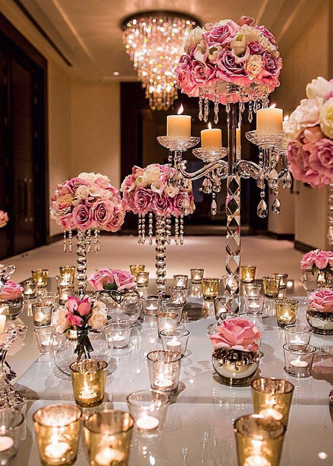 افكار لسنتربيسات من الكريستال من تصميم Olivier Dolz 