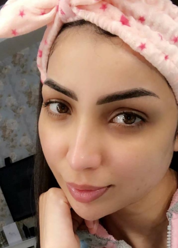 مي حلمي نشرت صورتها بدون مكياج