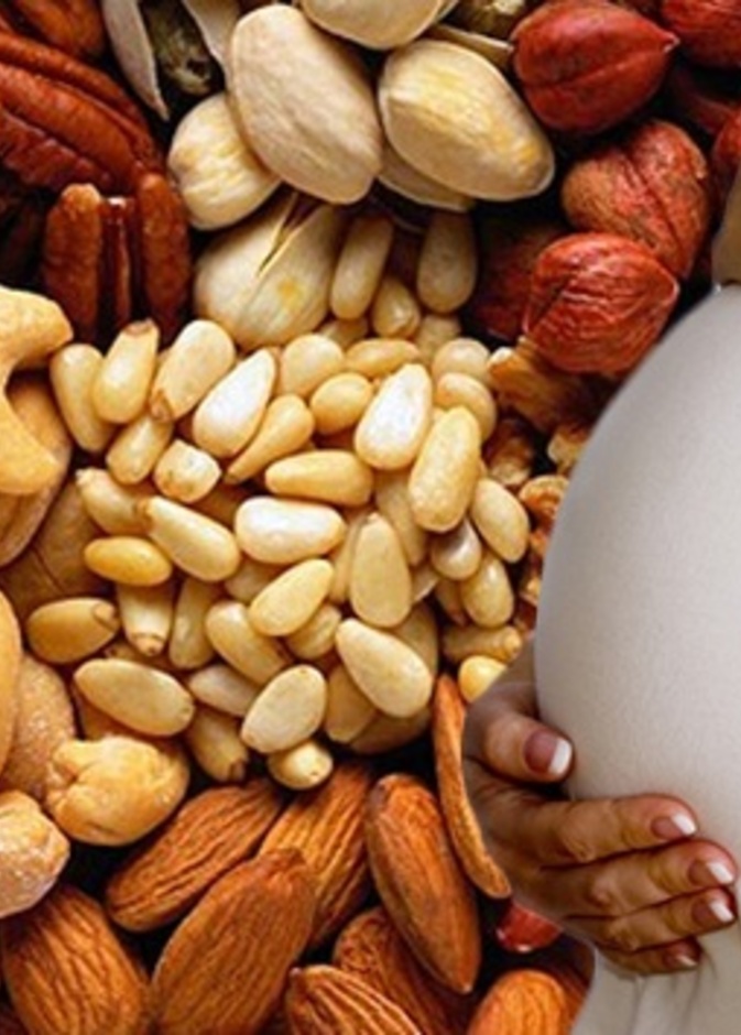 تعد المكسرات والحبوب من الأطعمة الهامة والغنية بحمض الفوليك أسيد