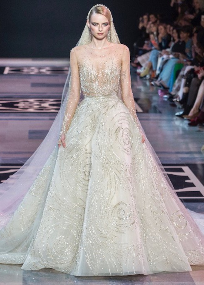 فساتين زفاف فخمة