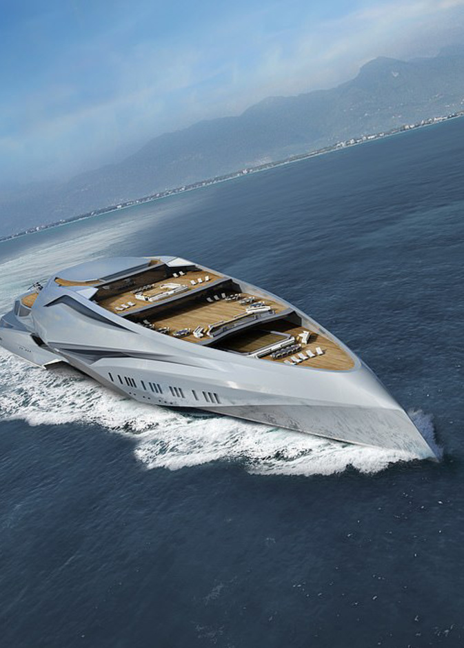 أضخم يخت في العالم بـ 800 مليون دولار وطوله أكبر من ملعبين لكرة القدم