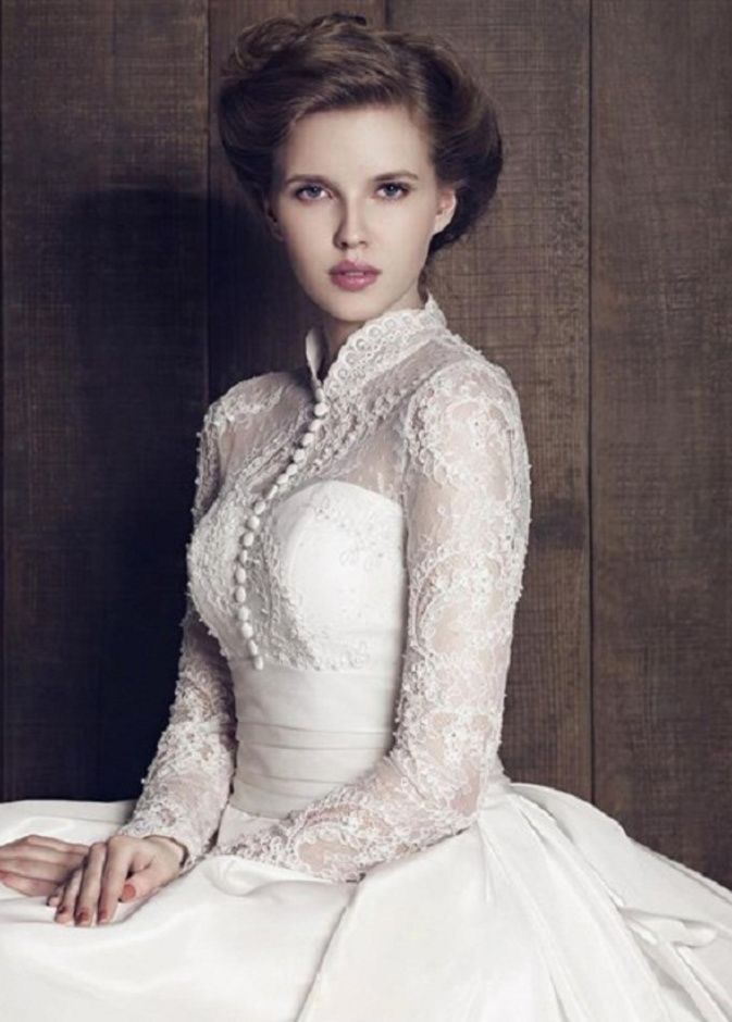 فساتين زفاف للمحجبات