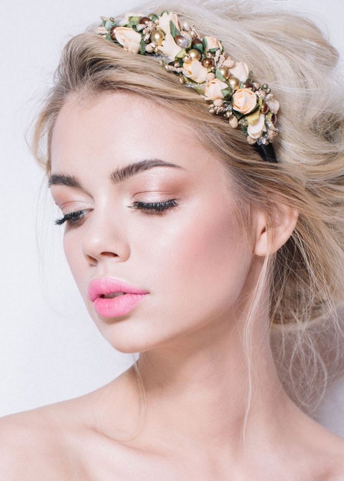 مكياج عيون يناسب العروس ذات البشرة البيضاء