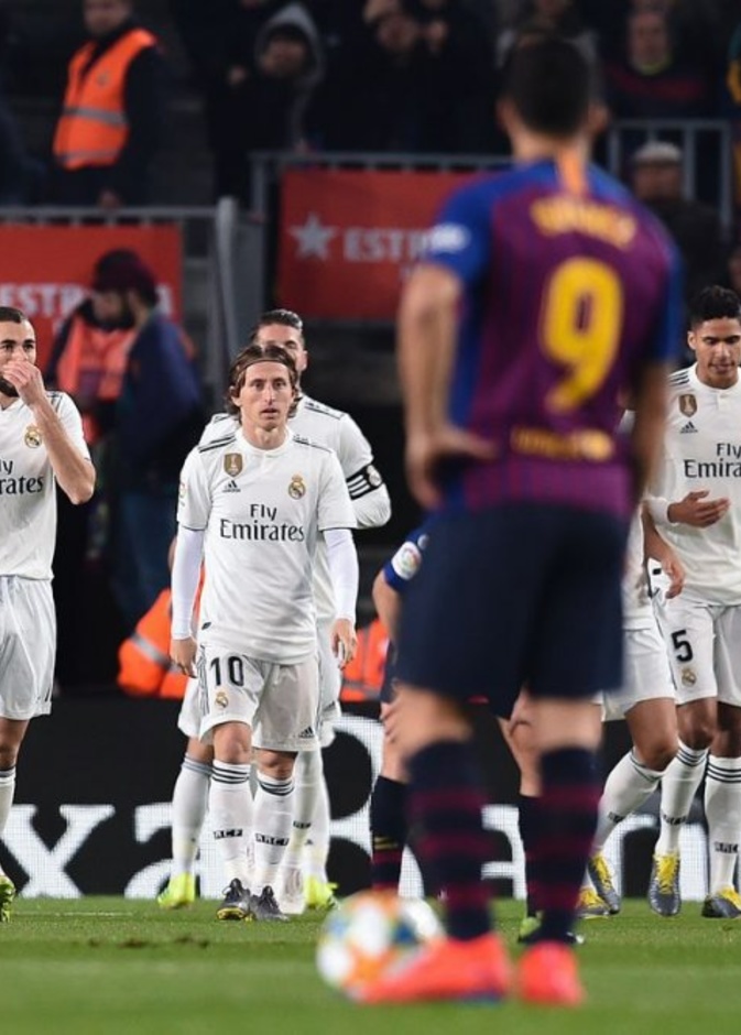  تعادل برشلونة وريال مدريد في كلاسيكو الأرض