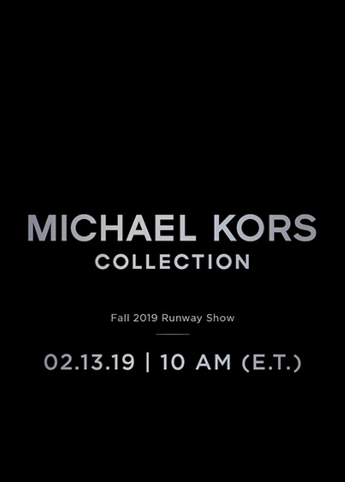 عرض أزياء MICHAEL KORS لخريف شتاء 2019