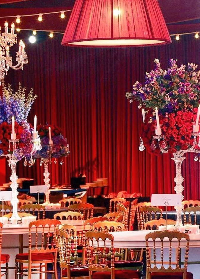 ديكورات قاعات الافراح للعروس في يوم الحب من تنظيم جويل حسون