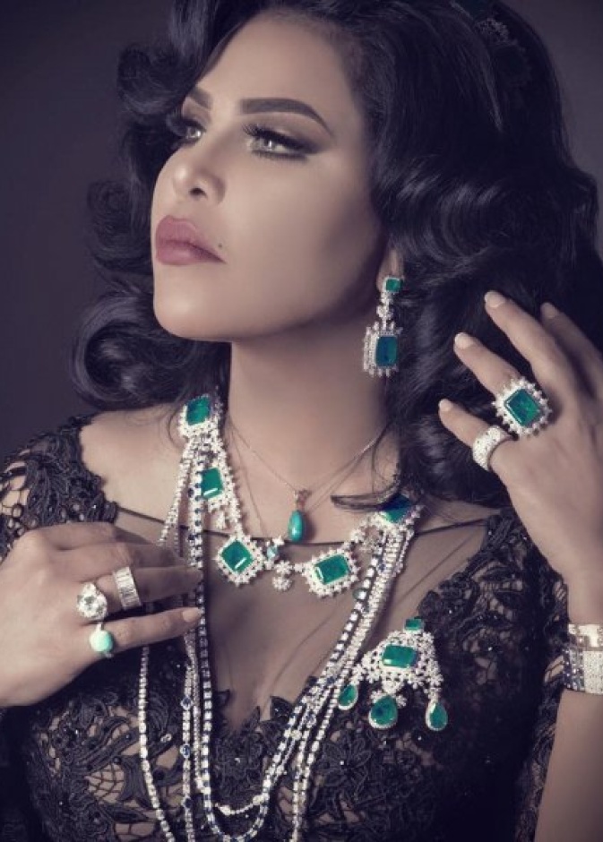 مجوهرات الماس رفيقة اطلالة أحلام