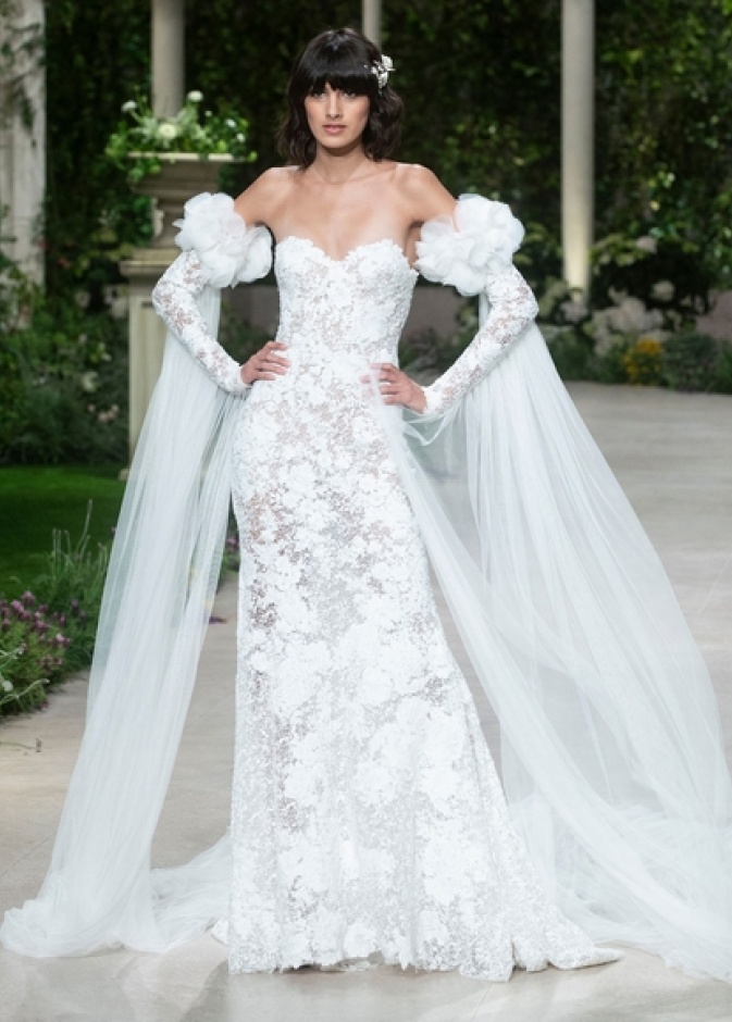 فساتين زفاف رومنسية